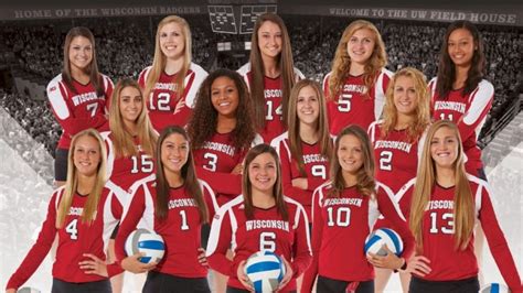 wisconsin volleyball leaked team photos